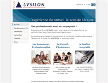 Tablet Screenshot of euro-upsilon.com